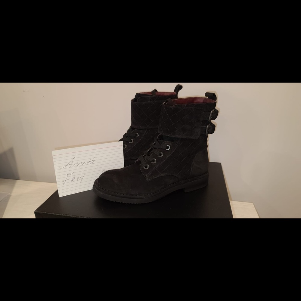 Chanel Combat Boots